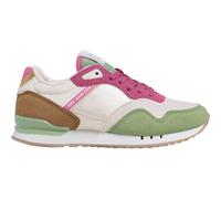 Pepe Jeans London Glam G Sneaker, Green (Bleach Green), 3 UK