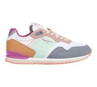 Pepe Jeans London Logo G Sneak, Blue Fade Blue, 1.5 UK