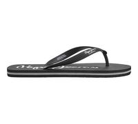 Pepe Jeans London Mens Bay Beach Basic Flip Flops Sandals Black 11 UK