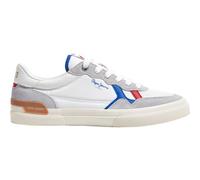 Pepe Jeans London Men's Kenton Britt Divided Sneaker, 905LIGHT Grey, 8 UK