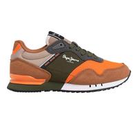 Pepe Jeans London Park B Sneaker, Orange (Rust Orange), 4.5 UK