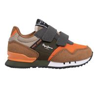 Pepe Jeans London Park Bk Sneaker, Orange (Rust Orange), 10 UK