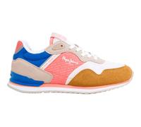 PEPE JEANS London Print G, Sneaker Unisex children, white, 8 UK