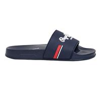 Pepe Jeans London Slider Zone B Men’s Regular Fit Beach, Blue Wash
