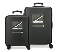 Pepe Jeans Luca, Grey, One Size, Luggage Set