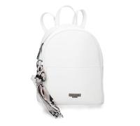 Pepe Jeans Margaret Casual Backpack White 23x26x10cm Polyester and PU L by Joumma Bags