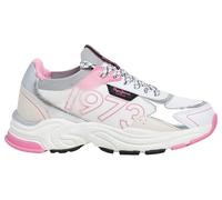 Pepe Jeans MAVE Knit G Sneak, White (Off White), 6 UK