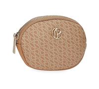 Pepe Jeans Megan Purse Brown 11.5 x 8.5 x 1.5 cm Faux Leather, Brown, One Size, Purse