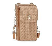 Pepe Jeans Megan Shoulder Bag Small Brown 11 x 20 x 4 cm Faux Leather, brown, One Size, Small Crossbody Bag