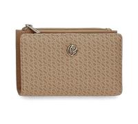 Pepe Jeans Megan Wallet with Card Holder Brown 17 x 10 x 2 cm Faux Leather, Brown, One Size, Wallet with Card Holder