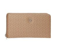 Pepe Jeans Megan Wallet with Card Holder Brown 19.5 x 10 x 2 cm Faux Leather, Brown, One Size, Wallet with Card Holder