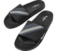 Pepe Jeans Men SLIDER TEXTURE Slide Sandals Black 8
