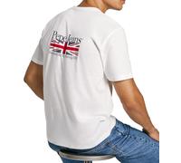 Pepe Jeans Men's Alfie, T-Shirt, White, L