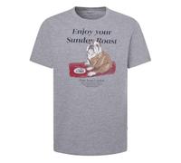 Pepe Jeans Men's Axel Tee, T-Shirt, Grey, M