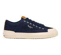 Pepe Jeans Men's Ben Suede M Sneak, Blue Navy, 10 UK