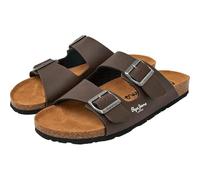 Pepe Jeans Men's Bio M Double Kansas Sandal, Brown (Brown), 6 UK