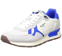 Pepe Jeans Men's BRIT Man Heritage Sneaker, Factory White, 7 UK