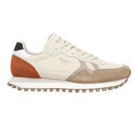 Pepe Jeans Men's BRIT-ON Master M Sneak, Brown Sand Beige, 8 UK