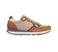 Pepe Jeans Men's Brit-On Prints M Sneaker, Brown (Tobacco Brown), 6 UK