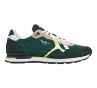 Pepe Jeans Men's Brit Road M Sneaker, Green (Forest Green), 9