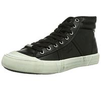 Pepe Jeans Men's Brothers High-Top, Black, 9.5 UK