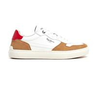 Pepe Jeans Men's Camden Street M Sneaker, Brown (Tan Brown), 6