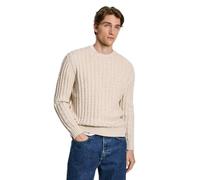 Pepe Jeans Men's Charlie Knitwear, White (Off White), XXL