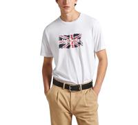 Pepe Jeans Clag Short Sleeve T-shirt White XL Men