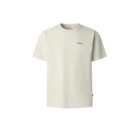 Pepe Jeans Men's Contrast Connor T-Shirt, Beige (Ivory White), M