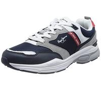 Pepe Jeans Men's Dave Urban Sneaker, Navy, 7 UK