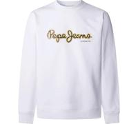Pepe Jeans Men's Dorian Crew Sweatshirt, White (White), XXL