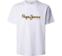 Pepe Jeans Men's Dorian Tee T-Shirt, White (White), M