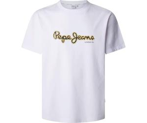 Pepe Jeans Men's Dorian Tee T-Shirt, White (White), M