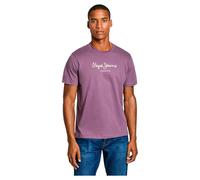 Pepe Jeans Mens Eggo N T-Shirt, Purple, L UK
