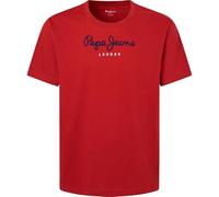 Pepe Jeans Mens Eggo N T-Shirt, Red (Ruby Red), S UK