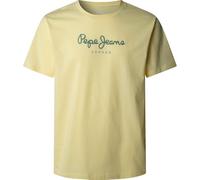 Pepe Jeans Men's EGGO N T-Shirt, Yellow(Shine Yellow), L