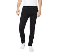 Pepe Jeans Men's Finsbury Jeans, Black (Denim-XE5), 30W / 32L