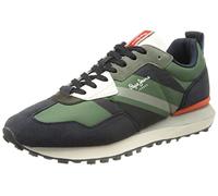 Pepe Jeans Men's Foster Man Flag Sneaker, 595NAVY, 11 UK