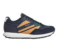 Pepe Jeans Men's Foster Plug M Sneaker, Blue (Navy), 6 UK