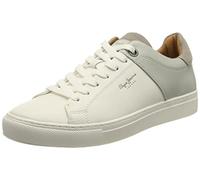 Pepe Jeans Men's Joe Cup Half Trainers, 800 White, 8 UK