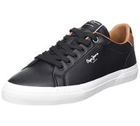 Pepe Jeans Kenton Court Trainers Black EU 44 Men