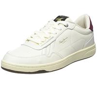 Pepe Jeans Men's KORE Vintage M Sneaker, 814ECRU, 10 UK