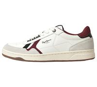 Pepe Jeans Men's KORE Vintage M Sneaker, White (Factory White), 11 UK