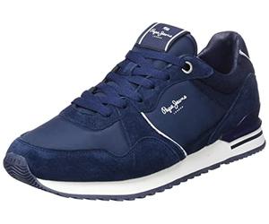 Pepe Jeans Men's London City Trainers, 595navy, 8 UK