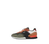 Pepe Jeans Men's London Grade M Sneaker, Green (Dusky Green), 9