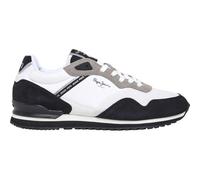 Pepe Jeans Men's London Life M Sneak, Black(EBONISED Grey), 9 UK