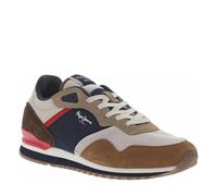 Pepe Jeans Men's LONDON LIFE M Sneak, Brown(TOBACCO BROWN), 7 UK