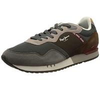 Pepe Jeans Men's London ONE Tonal M Sneaker, 945GREY, 12 UK