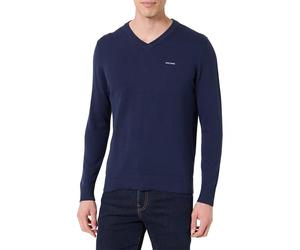 Pepe Jeans Men's M Basic V Sweater Knitwear, Blue(Navy), S