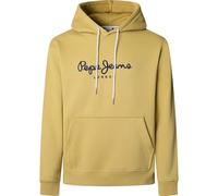 Pepe Jeans Men's Macbeth Plain Hoodie Sweatshirt, Yellow (CAST Yellow), XL